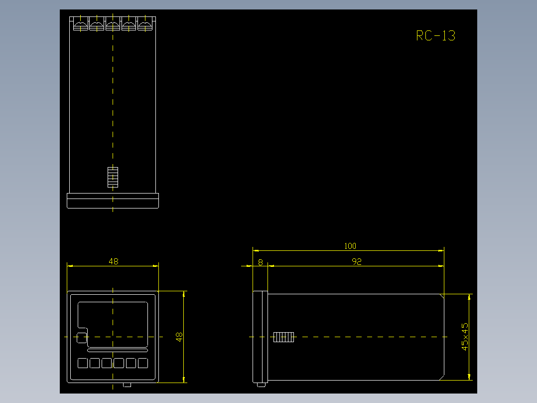 基恩士rc_cad_kc图纸模型