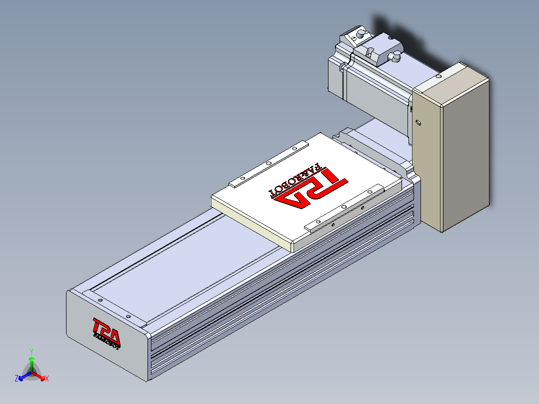 同步带全封闭直线模组TPA-HCB-110D-90-L150-LU-Y-P40-N3