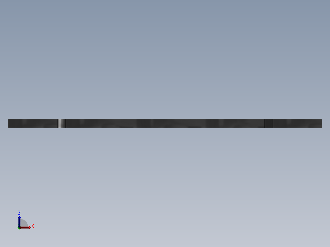 BLADE mCP-X遥控直升机模型结构3D图纸 Solidworks设计左视图