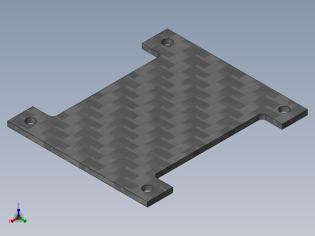 BLADE mCP-X遥控直升机模型结构3D图纸 Solidworks设计正等轴测图
