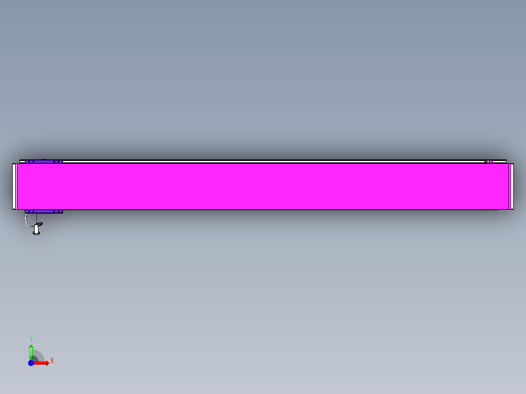 威洛博VL系列3d模型模组VL22H2Y-S2100前视图