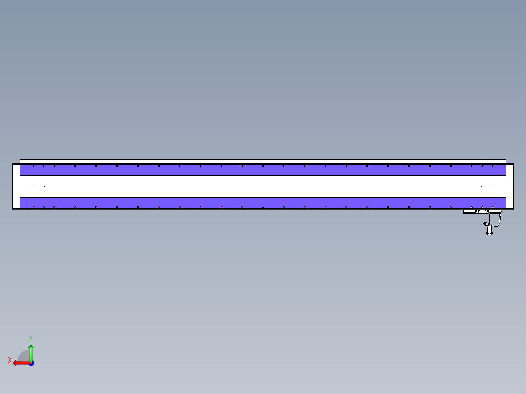 威洛博VL系列3d模型模组VL22H2Y-S2100后视图
