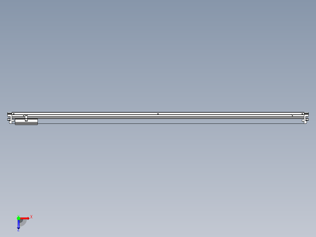 威洛博VL系列3d模型模组VL22H2Y-S2100俯视图