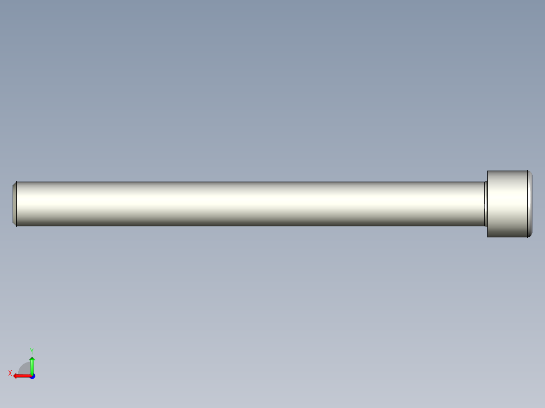 螺钉-DIN_912-M16x170.stp后视图