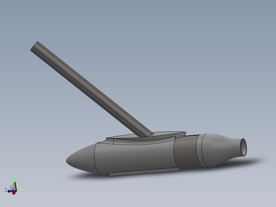 solidworks 喷水<span style='color: red'>推进</span>装置