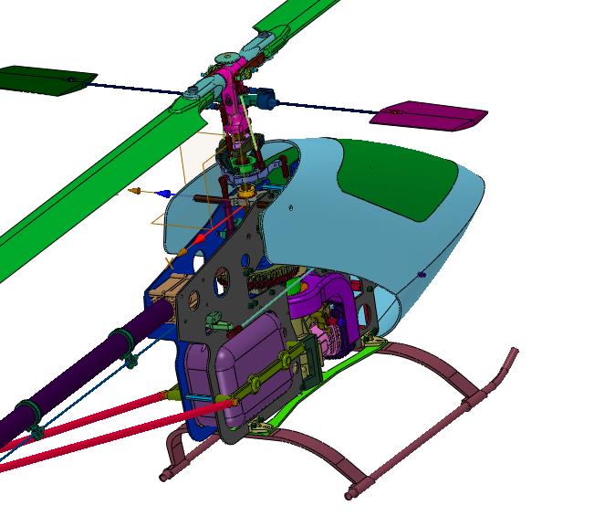 迷你直升遥控飞机航模