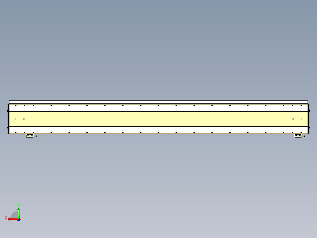 威洛博LC系列3d模型模组2LC17E1Y-S1300后视图