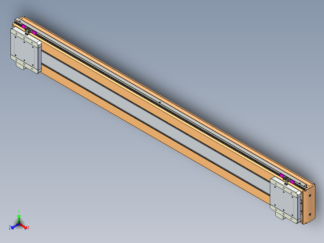 威洛博LC系列3d模型模组2LC17E1Y-S1300正等轴测图