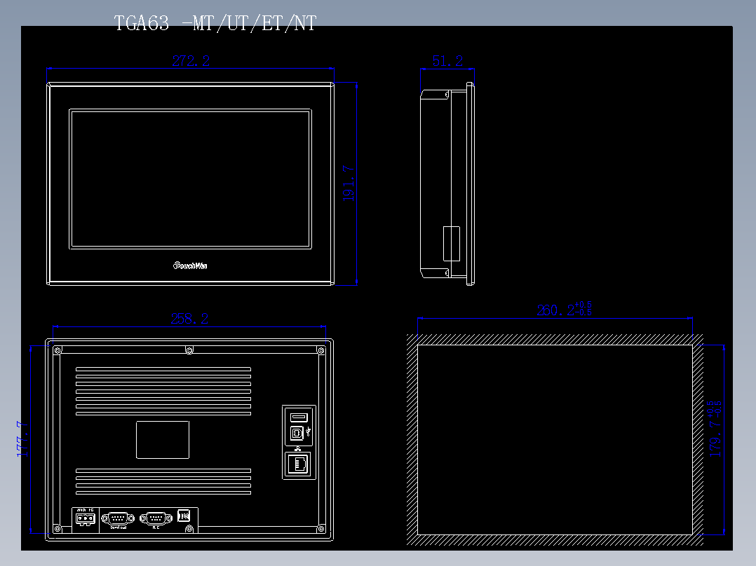 人机界面TGA63-MTUTETNT