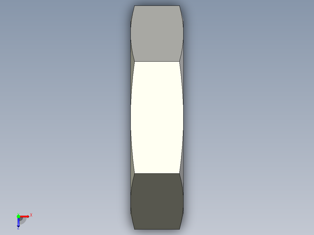 螺母-Nut_M16-6-22-15-15.stp俯视图