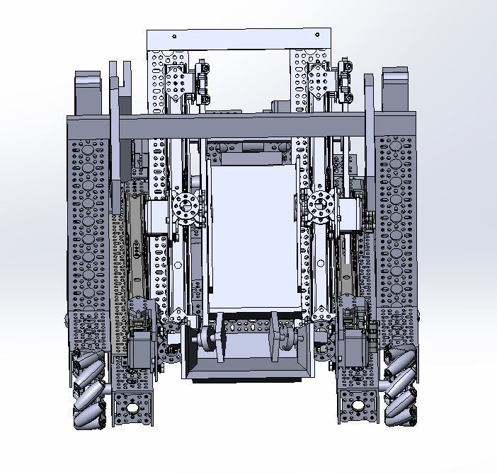FTC拾取和放置机器人比赛小车Solidworks设计 附STEP格式