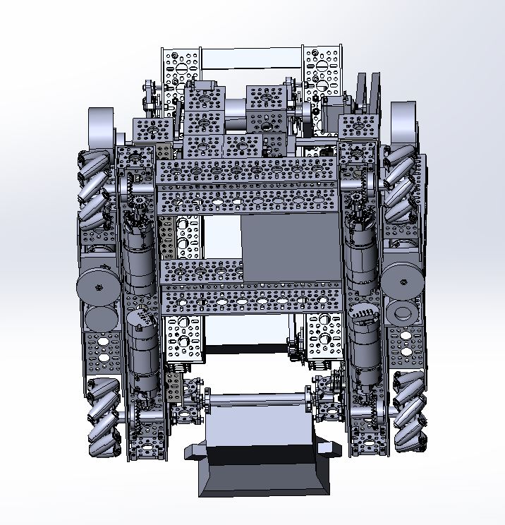 FTC拾取和放置机器人比赛小车Solidworks设计 附STEP格式