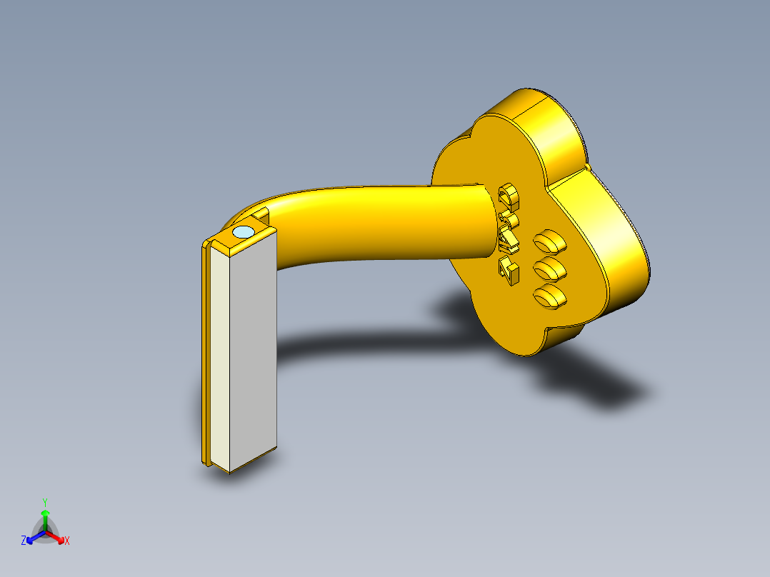 台灯正等轴测图