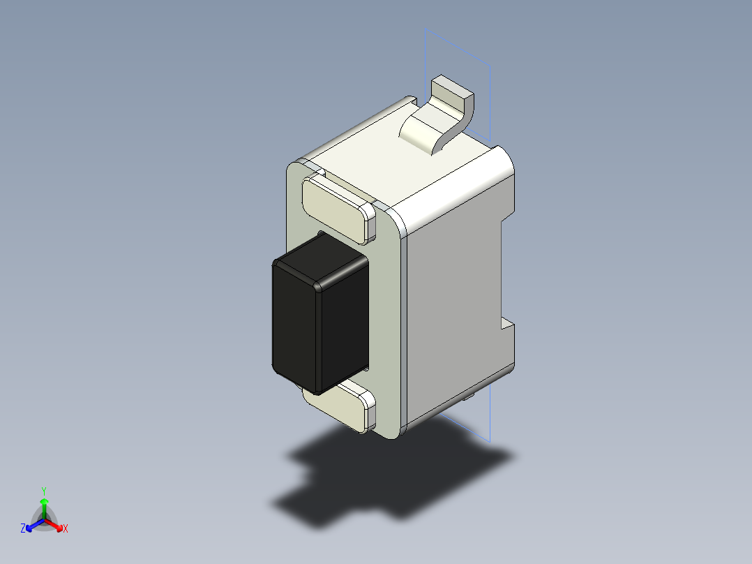 开关继电器保护 SM-RS-032G05B3-SM_RT正等轴测图