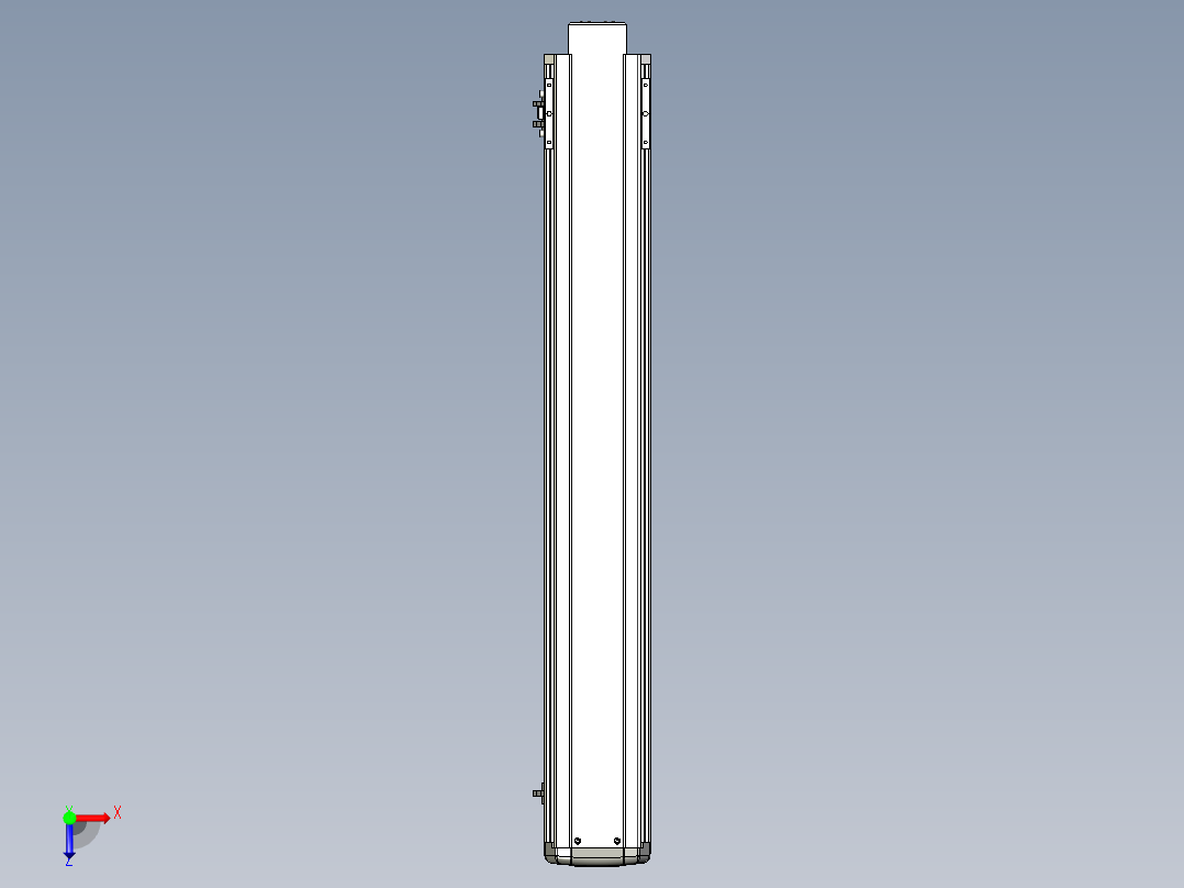 Toyo东佑达直线模组-ETH13-850-BM-400W+煞車俯视图