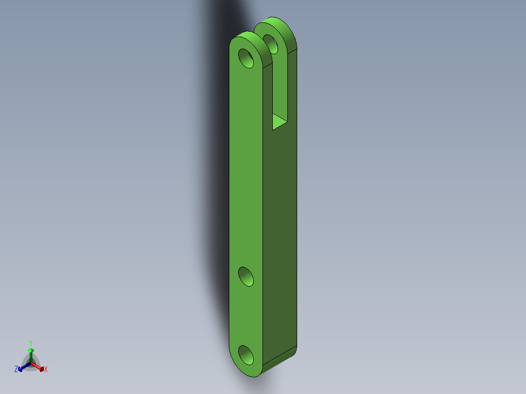 S41 摇臂正等轴测图