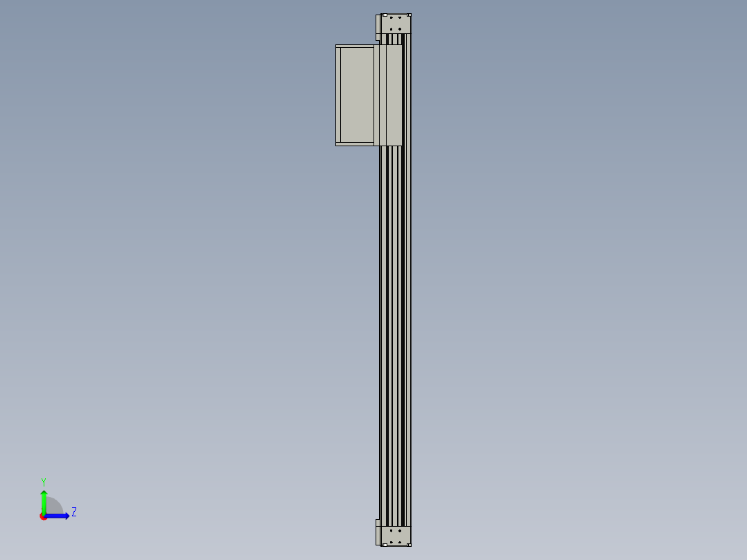 欧规系列-GB8Z-L200-S950-BLR-P75-MS3左视图