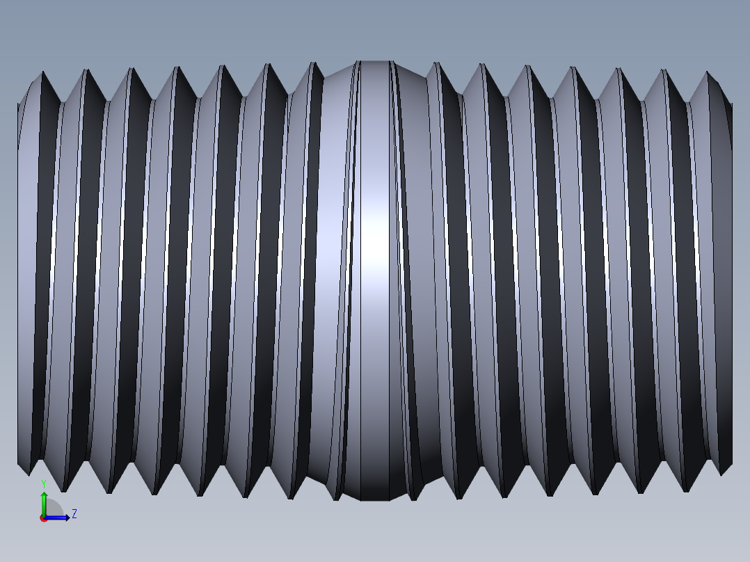 可配置管接头，14 - 6，NPT前视图