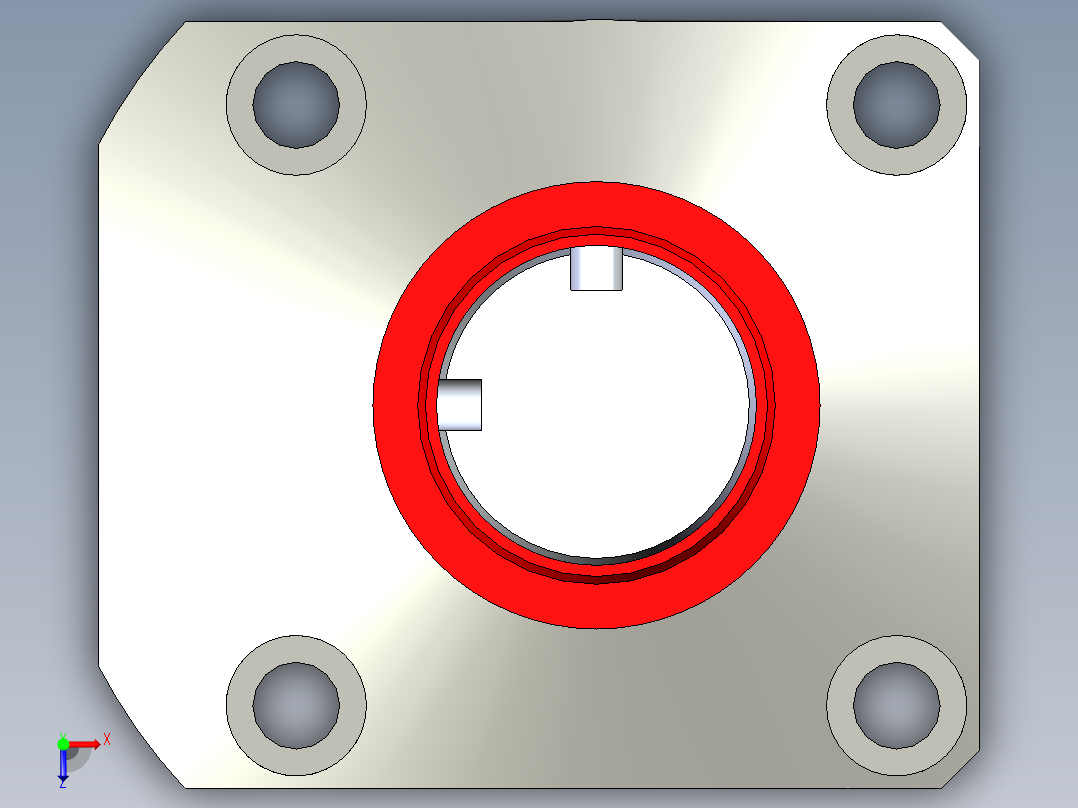 KOSMEKLHS0550-SR-F多系列多零件图纸模型俯视图