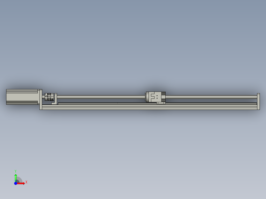 模组FSK40-L10C7-BC-T40（700行程）前视图