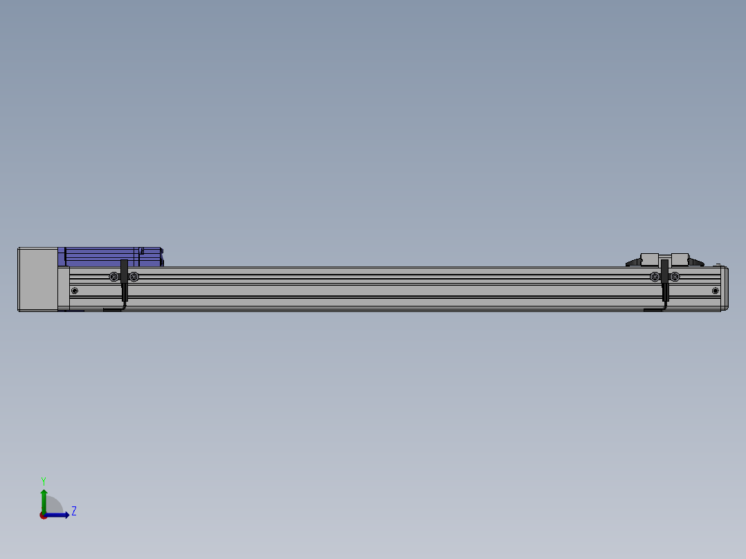 精密模组MY50-T10-500-BR-P20B-C4-C左视图