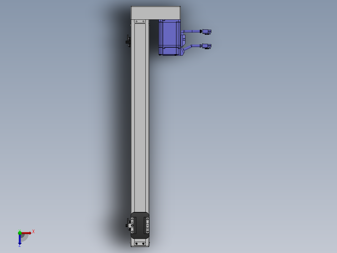 精密模组MY50-T10-500-BR-P20B-C4-C俯视图