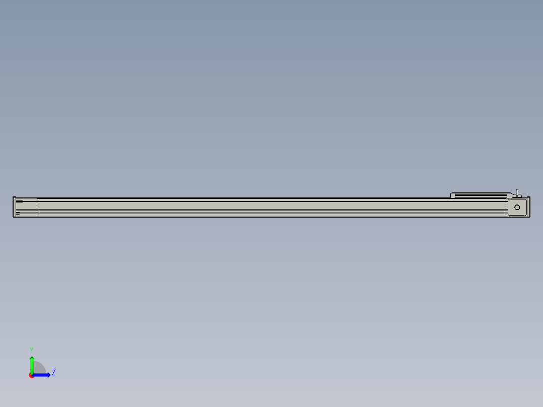 欧规系列-LB8-L150-S1700-BL-ZP75-C3左视图