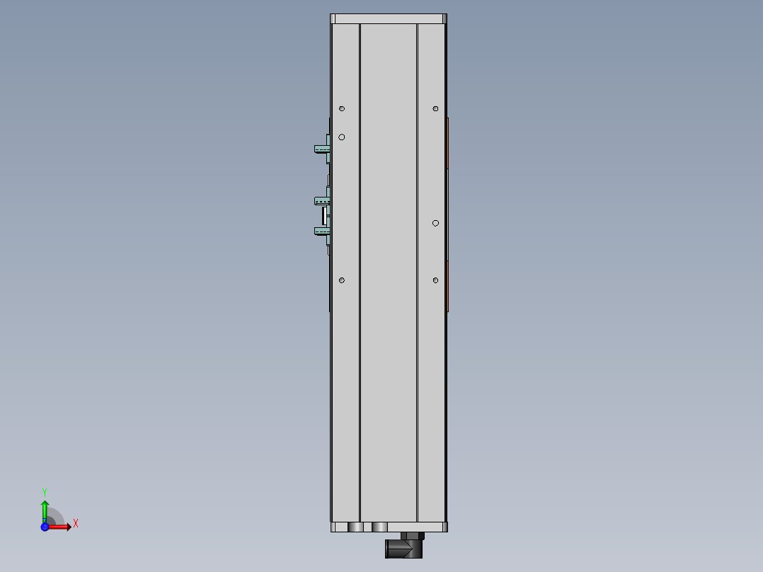 MCH丝杆全封闭MCH10-M-100W前视图