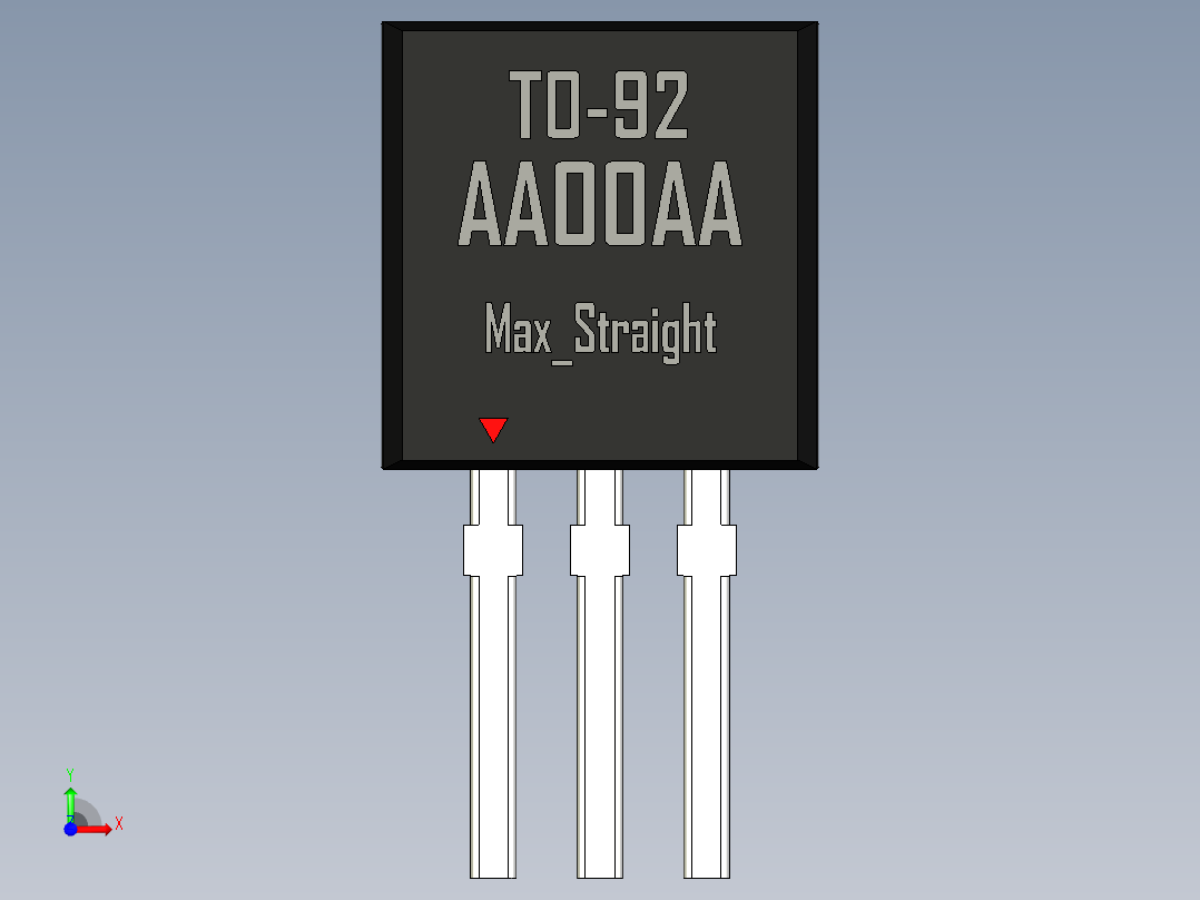TO-92_Max_Straight_rev1.1前视图