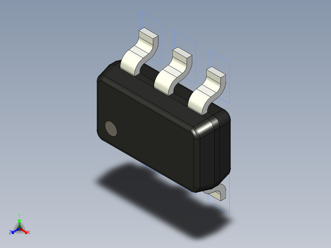 MO-193AA正等轴测图