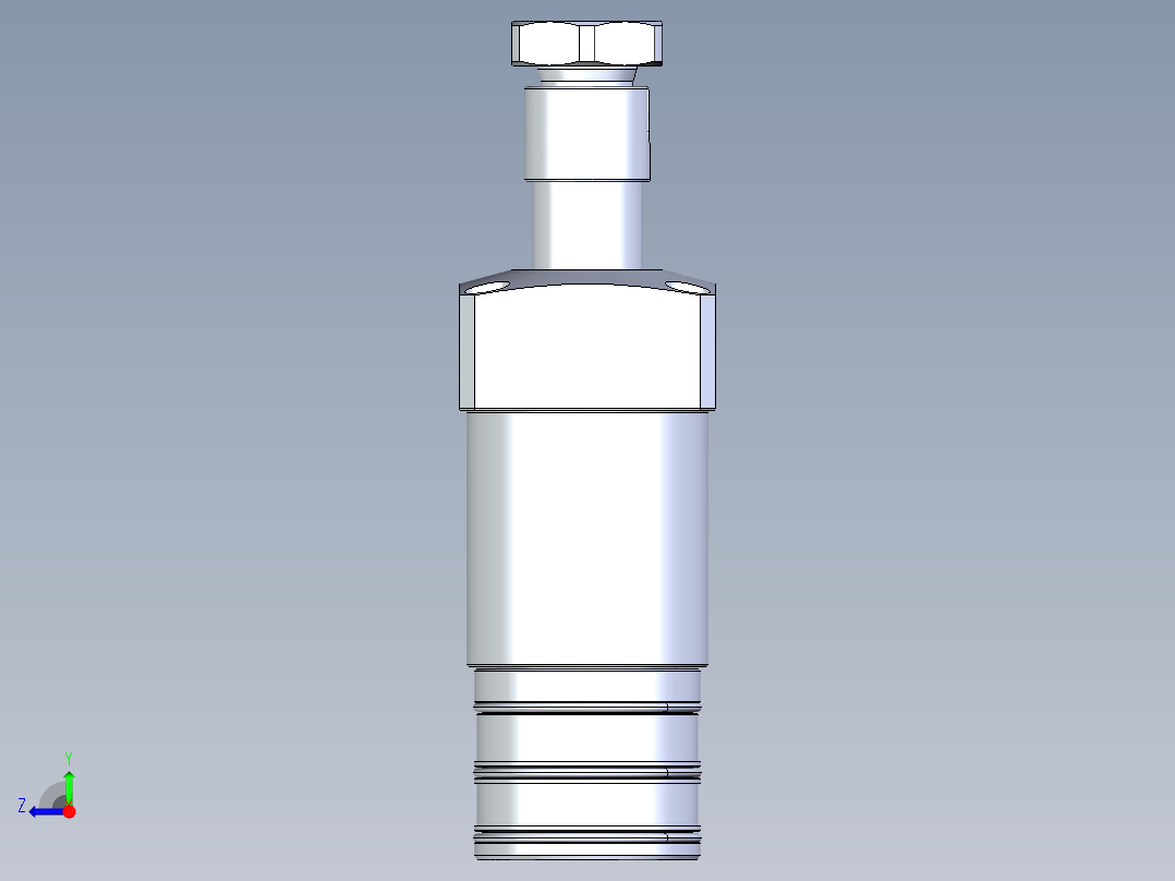 KOSMEKLHA0480-GLM多系列多零件图纸模型右视图