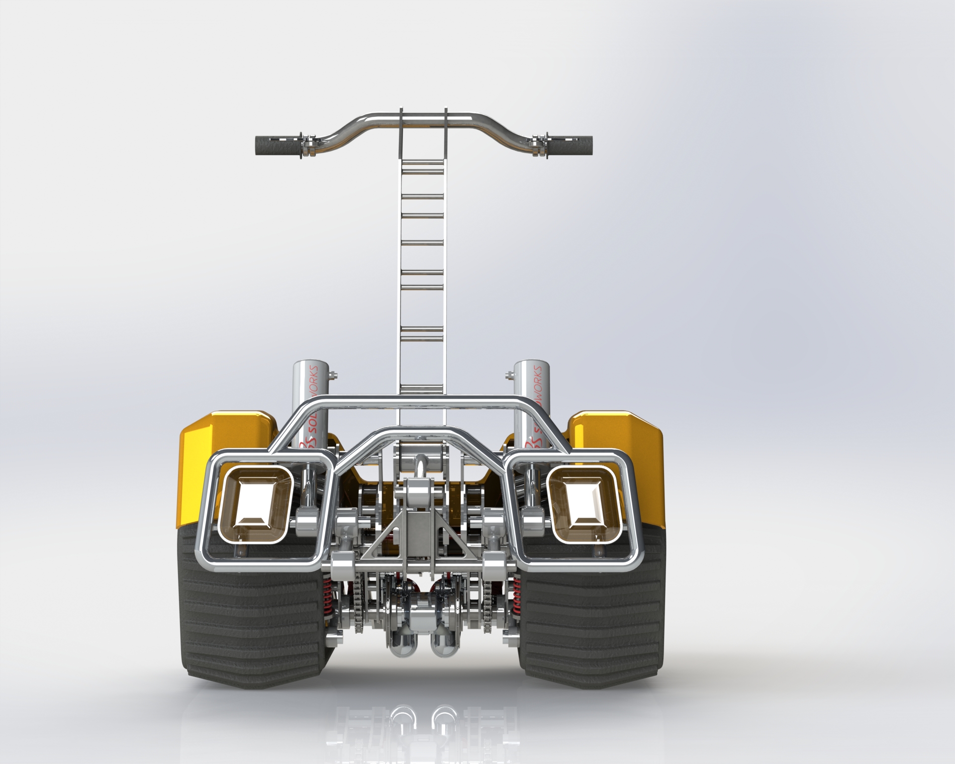 全地形履带滑板车