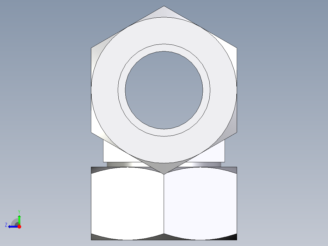 卡套式工业通用硬管接头EO_Swivel_nut_branch_tee_ET38SCF右视图