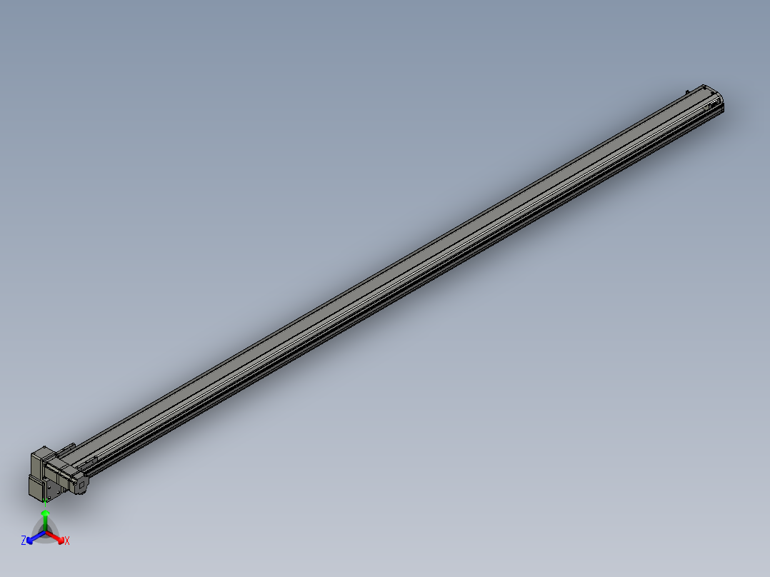 模组FTB10-LU-2600正等轴测图