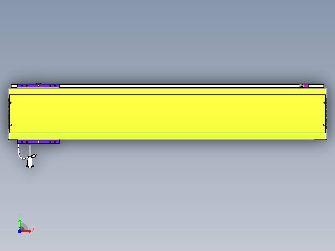 威洛博VL系列3d模型模组VL22H2Y-S1100前视图