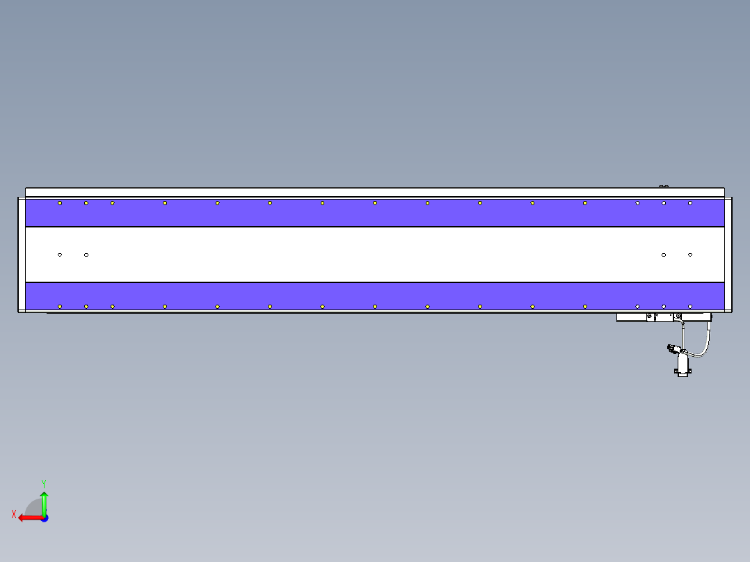 威洛博VL系列3d模型模组VL22H2Y-S1100后视图
