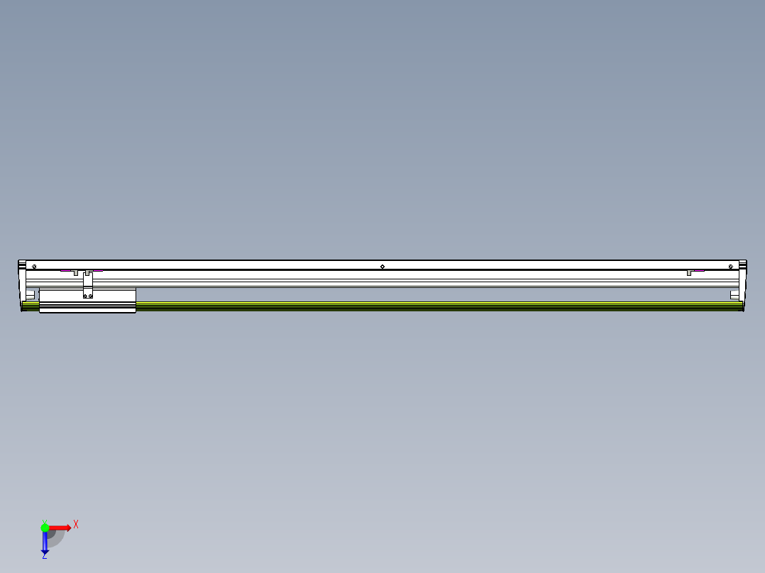 威洛博VL系列3d模型模组VL22H2Y-S1100俯视图