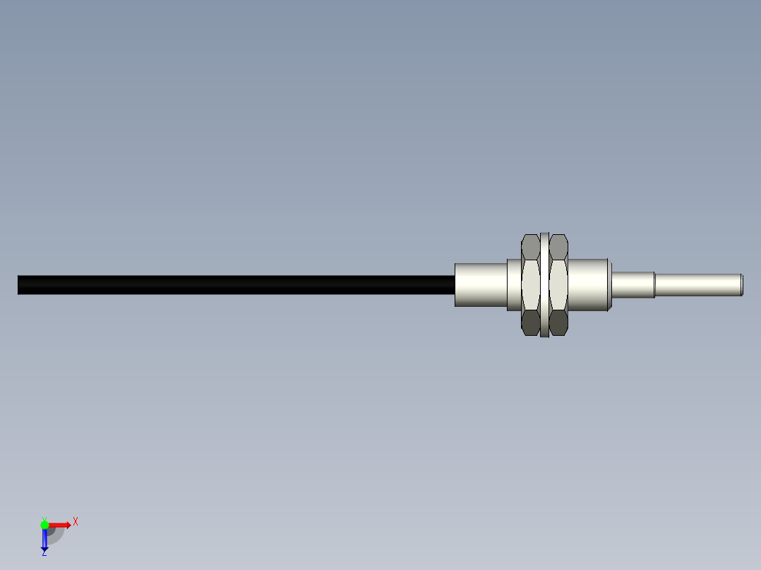 光纤元件漫反射型FR-RD610-I俯视图