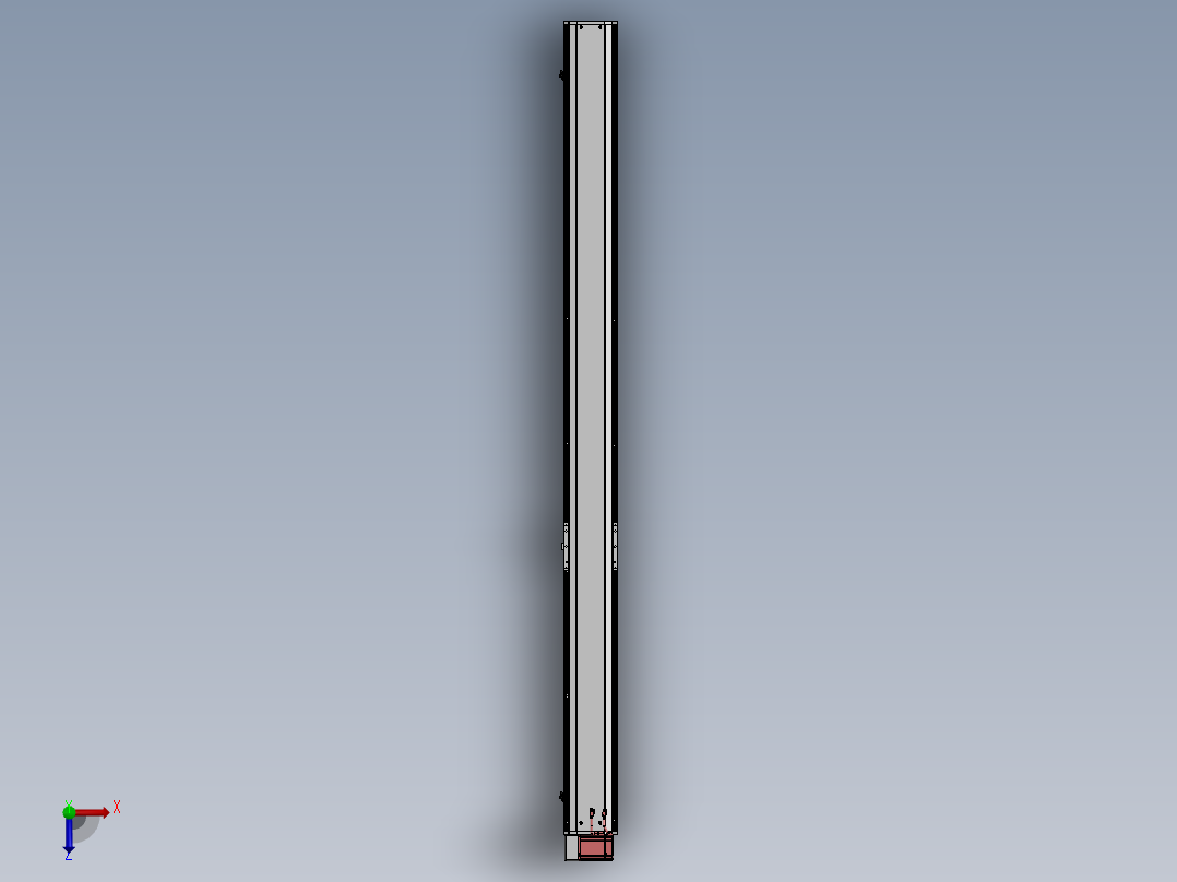 精密模组MT170-L125-2300-LU-M75-C4俯视图