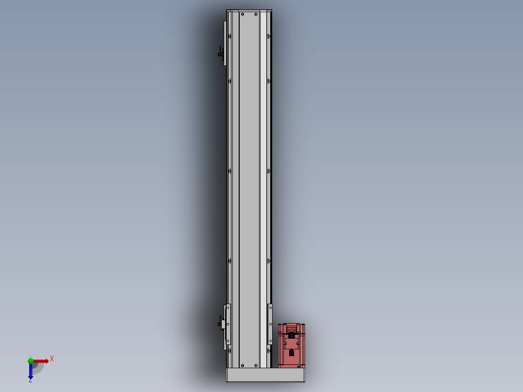 精密模组MY100-T10-600L-BL-P20B-C4-C俯视图