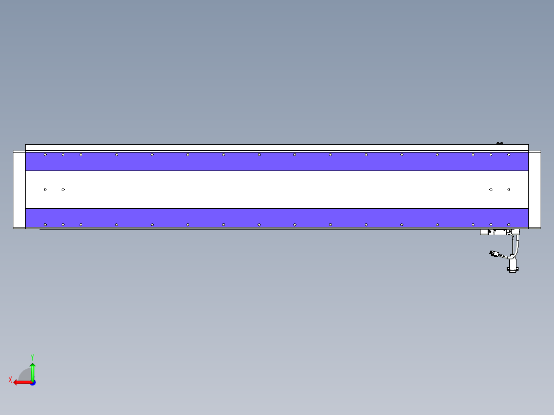 威洛博VL系列3d模型模组VL22H1Y-S1250后视图