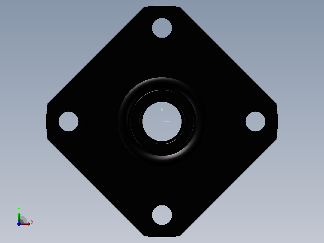 丝杆固定侧LEB01-10前视图