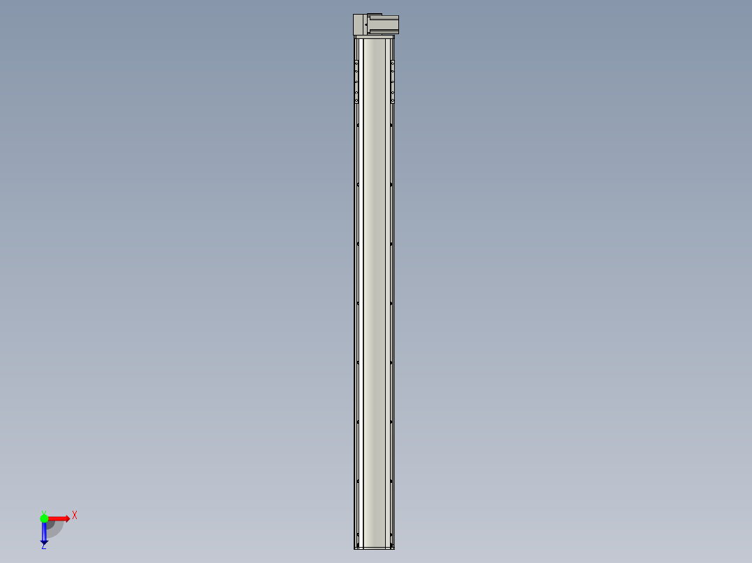 CCTL模组同步带-TL135B-RU-1400俯视图