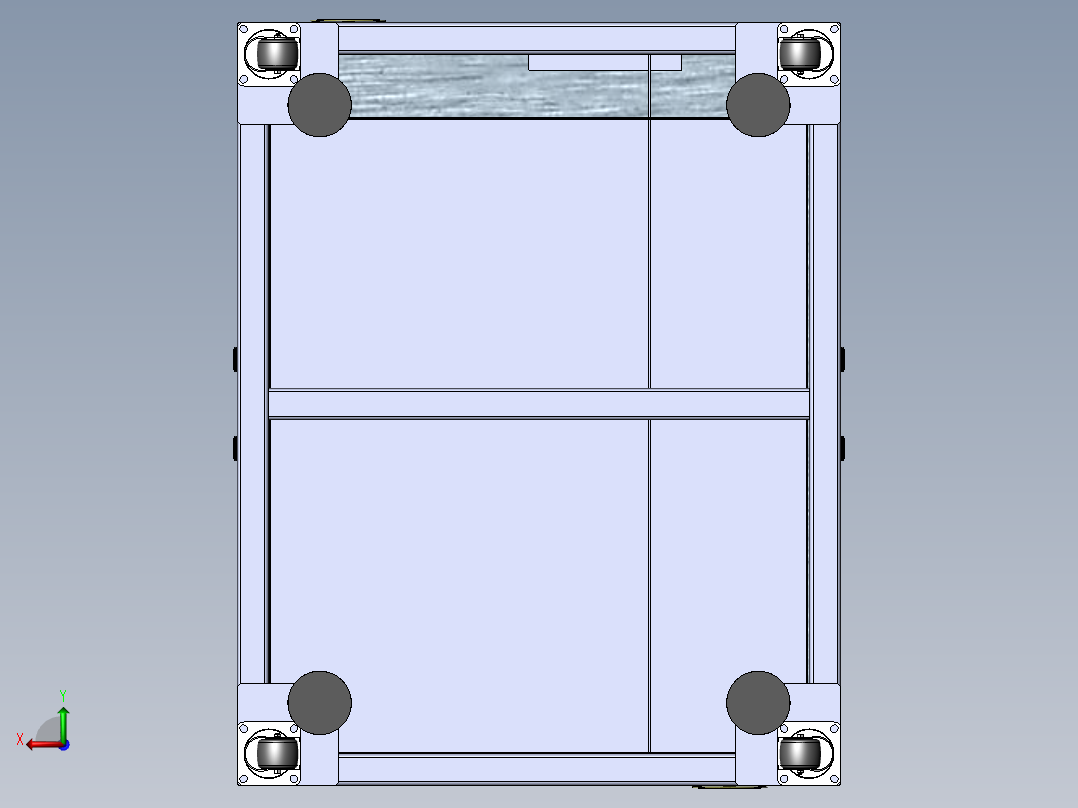 电阻自动切割测试机(含DFM)sw18可编辑后视图