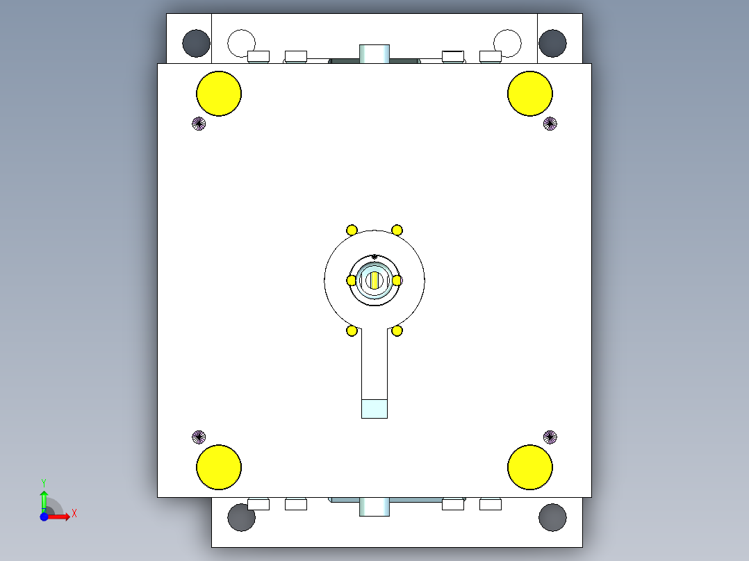 hone-cover-mold-1前视图