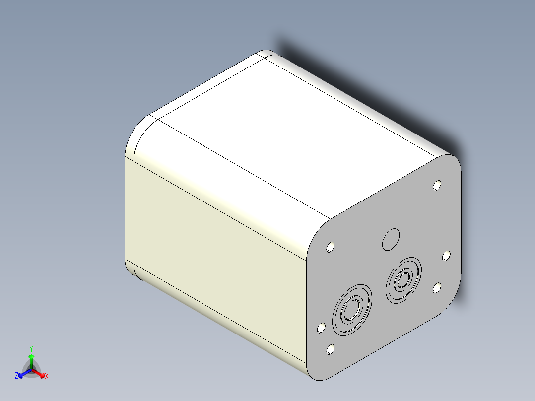 两轴式变速器设计（含三维图+CAD图+说明书）正等轴测图