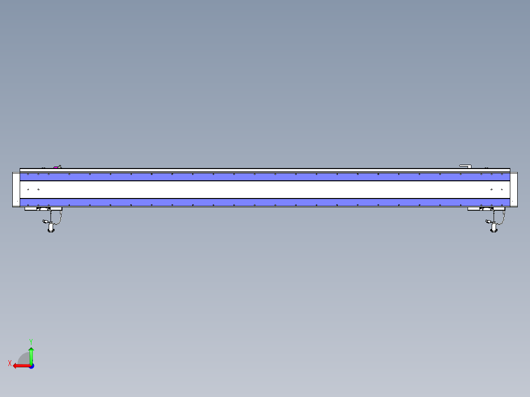 威洛博VL系列3d模型模组2VL17E2Y-S1950后视图