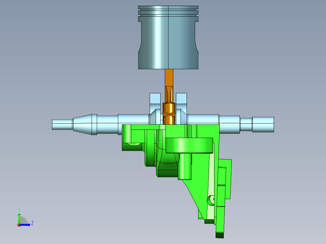 运动机构3左视图