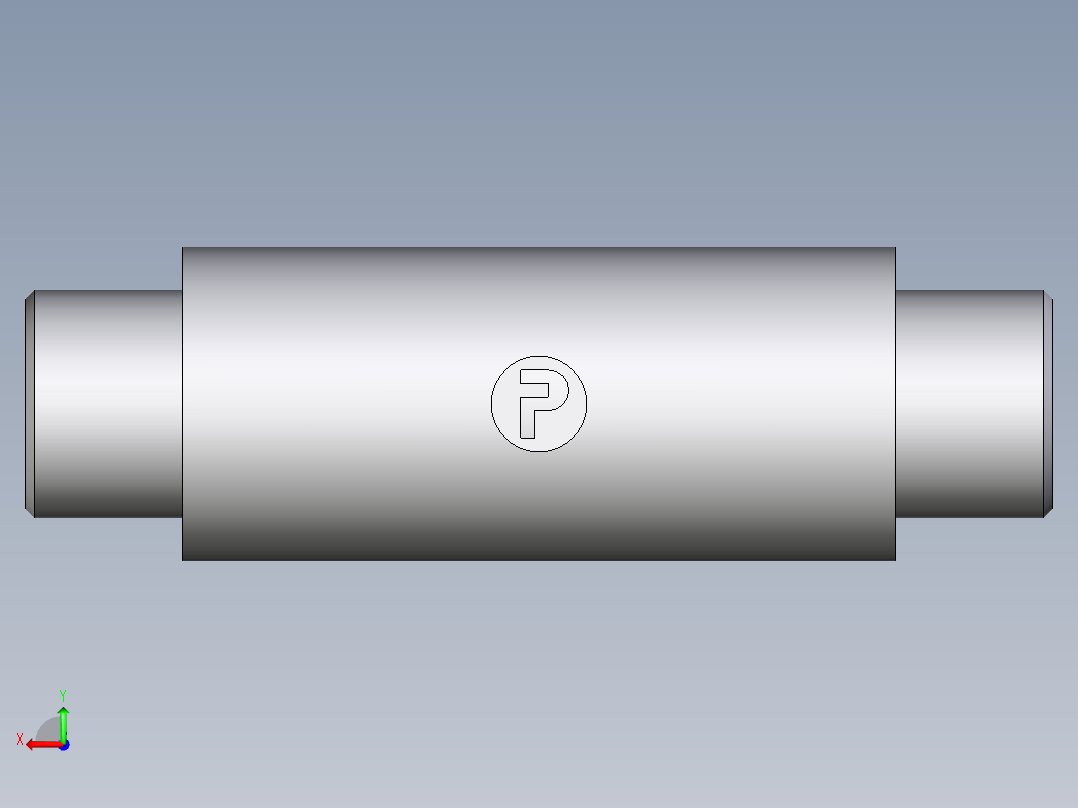 卡套式工业通用硬管接头EO_Weld_bulkhead_fitting_ESV10L71X后视图