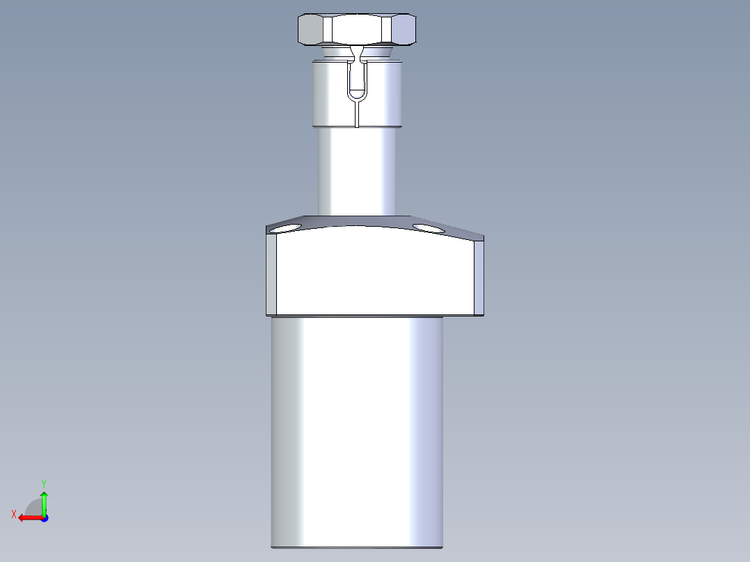 KOSMEKLHA0480-SL-Q15多系列多零件图纸模型后视图